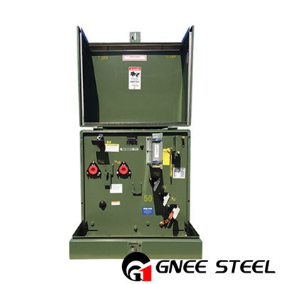 ترانسفورماتور نصب شده با پد تک فاز 25 KVA